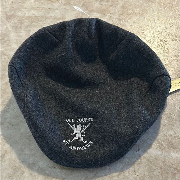 St Andrew’s Gray Wool Blend Hat - Picture 2 of 4